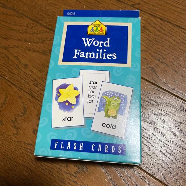 フラッシュカード　word families 子供英語教育
