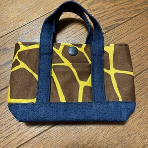 カギ入れ、飴いれ使い方いろいろ!万能ミニミニ トートバッグ