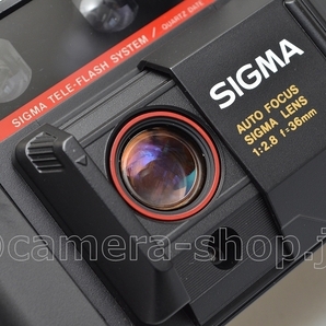 rare first SIGMA compact camera SIGMA AF35D-TF SIGMA TELE-FLASH SYSTEM/QUARTZ DATEの画像1