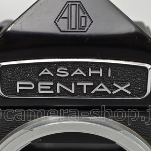 ASAHI PENTAX 6x7 Super-Muli-Coated TAKUMAR/6X7 2.8/150, 4.5/75 w/casp,case,finder,strapの画像7