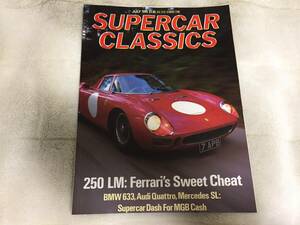 【洋書 英語版】1989 SUPERCAR CLASSICS マガジン フェラーリ250LM フォードGT40 ランチア フラミニア スポルト その他