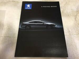 プジョー カタログ「A MOVING BRAND」PEUGEOT 407 307 1007 206 ラリー 907