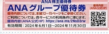 最新！即決 全日空 ANA 株主優待券 １枚 ９枚まで★IHG ANAホテルグループジャパン宿泊20％引★レストラン バー10％引★FESTA10%引_画像1