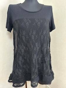 ディーゼル　DIESEL カットソー　+ ショートパンツ黒 ブラック 半袖 Tシャツ 