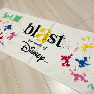 ブラスト！ Disney タオル blast the music of disney 新品 未使用 ディズニー 限定 マフラータオル ロングタオル フェイスタオル H