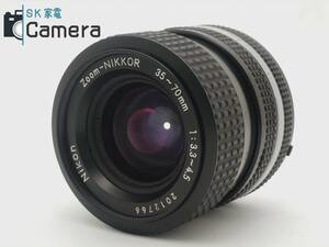 Nikon Zoom-NIKKOR 35-70ｍｍ F3.3-4.5 Ai-s ニコン 爪無し