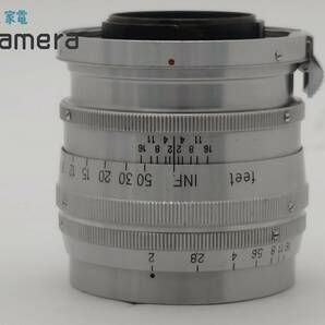 Nikon NIKKOR-P・C 8.5cm F2 Sマウント ニコンの画像4