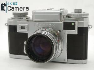 ZEISS IKON CONTAX IIIa + Sonnar 50ｍｍ F1.5 Cマウント レンジファインダー 高速 セルフ不良