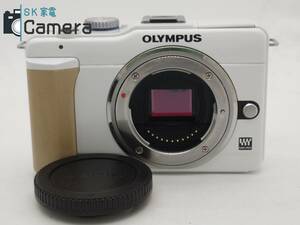 OLYMPUS PEN E-PL1s オリンパス 電池 付 ホワイト 手振れOK