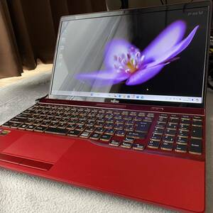 富士通　AH53/B2 Intel Core i7 8550U メモリ 16GB SSD 2TB Windows11 バックライトキーボード