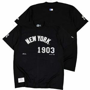 大リーグ 野球 ベースボール 半袖Tシャツ ヤンキース NY メジャーリーグ 黒 M