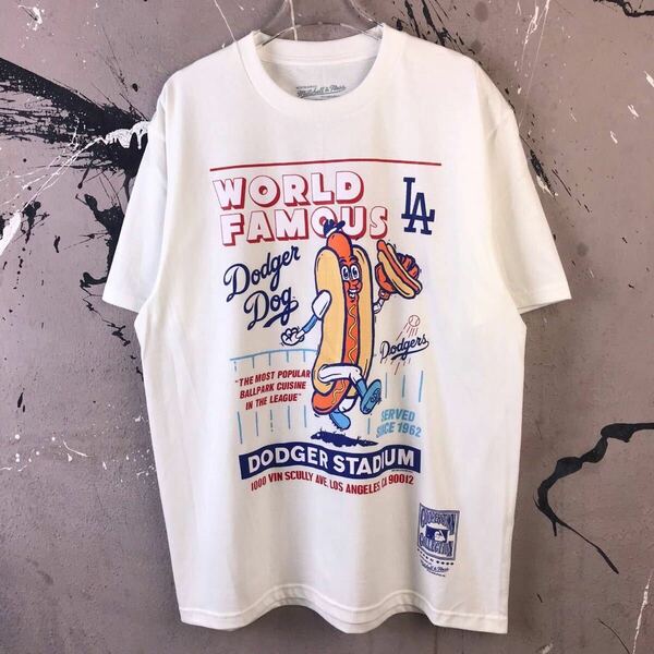 Tシャツ 白 半袖 XL クルーネック USA 大谷翔平　メジャーリーグ　二刀流　野球観戦