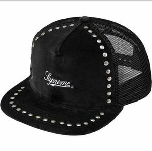 Supreme Studded Velvet Mesh Back 5-Panel