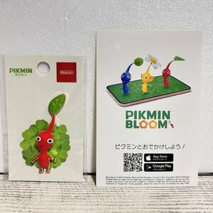 PIKMIN (ピクミン) - ピンバッジ バッジ 赤ピクミン アクセサリー 任天堂東京 ニンテンドー NINTENDO 任天堂 (未開封・新品未使用)