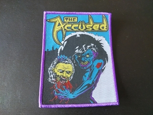 The ACCUSED embroidery patch badge a cue zdo/ d.r.i. s.o.d. attitude adjustment slayer metallica anthrax suicidal tendencies