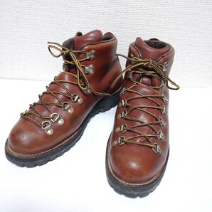 USA製 Danner ダナー MOUNTAIN LIGHT マウンテンライト US9 ワイズEE 30520 黒タグ ブラウン GORE-TEX ゴアテックス ビンテージ 27cm 90s