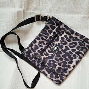 unused COACH Coach shoulder bag leopard print 