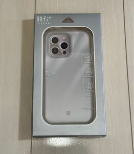 グルマンディーズ IFT-123FR IIIIfit Clear iPhone 14Pro／iPhone 13Pro対応フロスト
