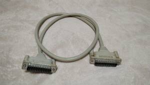 RS-232C D-SUB25 pin cable male - male strut Junk 