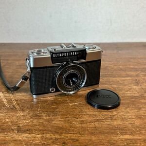 OLYMPUS PEN EE-3 フィルムカメラ D.Zuiko 1:3.5 f=28mm レンズ 動作未確認 ジャンク ビンテージ 昭和レトロ オリンパス ペン コンパクト