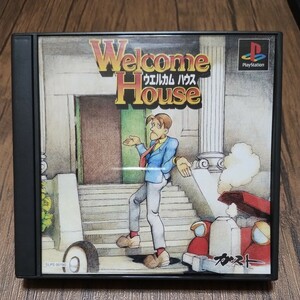 PlayStation プレイステーション プレステ PS1 PS ソフト 中古 ウエルカムハウス WELCOME HOUSE ガスト コメディ カートゥーン 管i