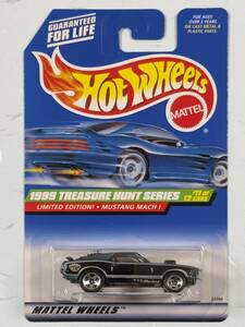 ☆Hot Wheels ホットウィール☆ TREASURE HUNT トレジャーハント 1999 MUSTANG MACH I