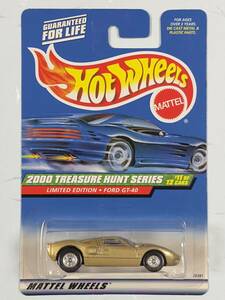 ☆Hot Wheels ホットウィール☆ TREASURE HUNT トレジャーハント 2000 FORD GT-40 11 OF 12