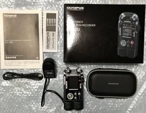 ★OLYMPUSオリンパス★ICレコーダーLS-100★数回使用：希少品★本体傷無し