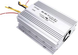 トラック用DC-DCコンバーター DC24V→12V 30A デコデコ変換 DC電圧変換器 冷却ファン付