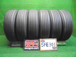 5FE301 AF4)) 送料無料 新車外し バリ山 イボ有 2023年製 205/70R17.5 115/113N LT ヨコハマ PROFORCE RY01 17.5インチ夏タイヤ6本セット