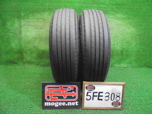 5FE308 AF4)) 送料無料 新車外し バリ山 イボ有 2024年製 205/70R17.5 115/113N LT ヨコハマ PROFORCE RY01 17.5インチ夏タイヤ2本セット