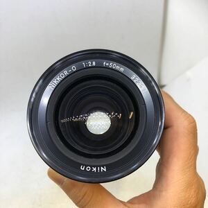 ★美品★ Nikon ニコン NIKKOR-O ニッコール F2.8 50mm For ZENZA BRONICA ゼンザブロニカ 中判カメラ用 現状渡し　1円〜