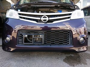 『psi』 Nissan ML21S Roox ハイウェイスター フロントBumper ZED Purple 2011式