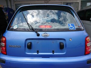 [psi] Nissan K11 March back door TT2 blue H12 year 