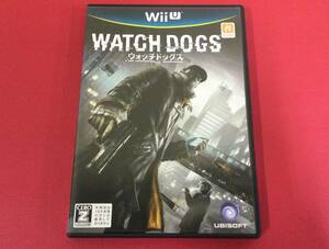 [F8819/60/0]WiiU exclusive use soft * watch dog s* action adventure *Watch Dogs* nintendo *NINTENDO*Wii U* operation explanation seat attaching 