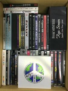 【F8775/100/0】ジャンク★DVD★音楽★まとめ★セット★合計40本前後★B'z★キスマイ★関ジャニ★欅坂46★Ryu Siwon★DIR EN GREY★他