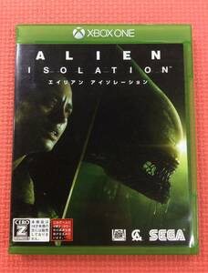 【M4274/60/0】XboxOneソフト★ALIEN: ISOLATION★SFサバイバルホラー★エイリアン アイソレーション★エックスボックス ワン★Microsoft★