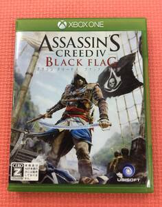 [M4275/60/0]XboxOne soft *asa sink Lead 4 black flag * X box one *Assassin's Creed Ⅳ*asa sink Lead Ⅳ*