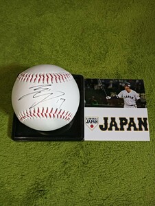 2023 World Baseball Classic MLBdoja-s samurai Japan большой . sho flat игрок автограф автограф мяч WBC