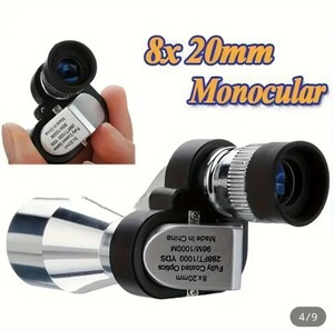  Mini pocket zoom monocle 