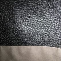 1円【完全未使用！定価50万】BOTTEGA VENETA ボッテガヴェネタ ビジネスバッグ トートバッグ レザー イントレチャート ブラック 黒 正規品_画像9