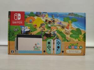 ★47 Nintendo Switch 本体 ニンテンドースイッチ あつまれどうぶつの森セット 