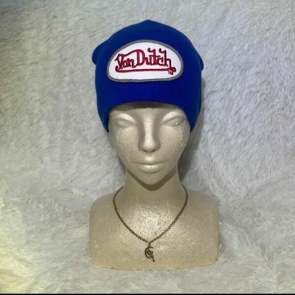 美品　90s Vondutch ボンダッチ ビーニー ニット帽 ニットキャップ