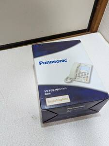 Panasonic 電話機　VE-F39-W　未使用新品　パナソニック