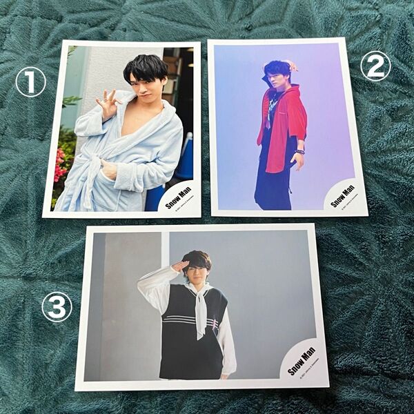 SnowMan HelloHello YumYumYum 公式写真 オフショット 深澤辰哉