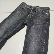 DENHAM RAZOR GRABK SLIM FITCANDIANI DENIM GOLDEN RIVET RIMINI デンハム レイザー スリムフィット ジーンズ カンディアーニデニム W28_画像10