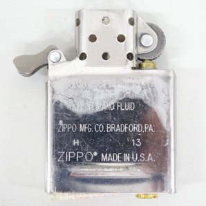 2013年製 ZIPPO ジッポ クロス シルバー 銀 オイル ライター USAの画像7