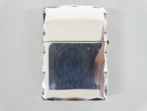 2013年製 ZIPPO ジッポ ARMOR アーマー サイド アラベスク 唐草 5面加工 シルバー 銀 オイル ライター USA_画像3