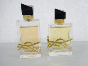 2点セット まとめて 残量多め Yves Saint Laurent イヴ サンローラン LIBRE リブレ 50ml EDT EDP 香水 フレグランス