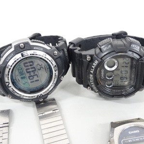 ジャンク 24点セット まとめて SEIKO セイコー A860-4001 CASIO カシオ プロトレック PRT-400 SGW-100J データバンク 他 デジタル 腕時計の画像7